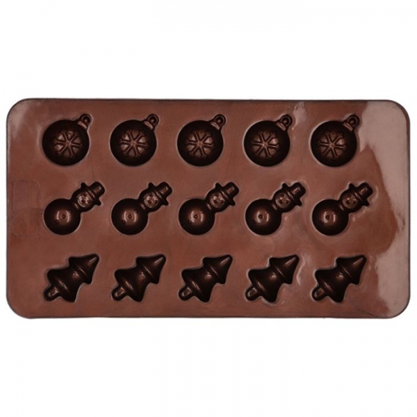 Praline & Chocolate Moulds - Merry Christmas
